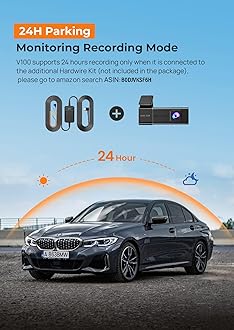 Dash Cam Front WiFi 2.5K 1440P Car Camera, Mini Dash Camera for Cars, Dashcams with App, Night Vision, 24H Parking Mode, G-Sensor, Loop Recording, 32G Card, Support 256GB Max