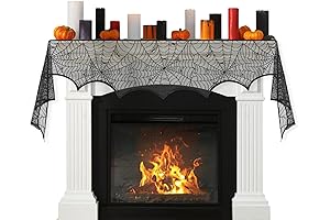 Spider Web Mantle Scarf: A Hauntingly Elegant Touch