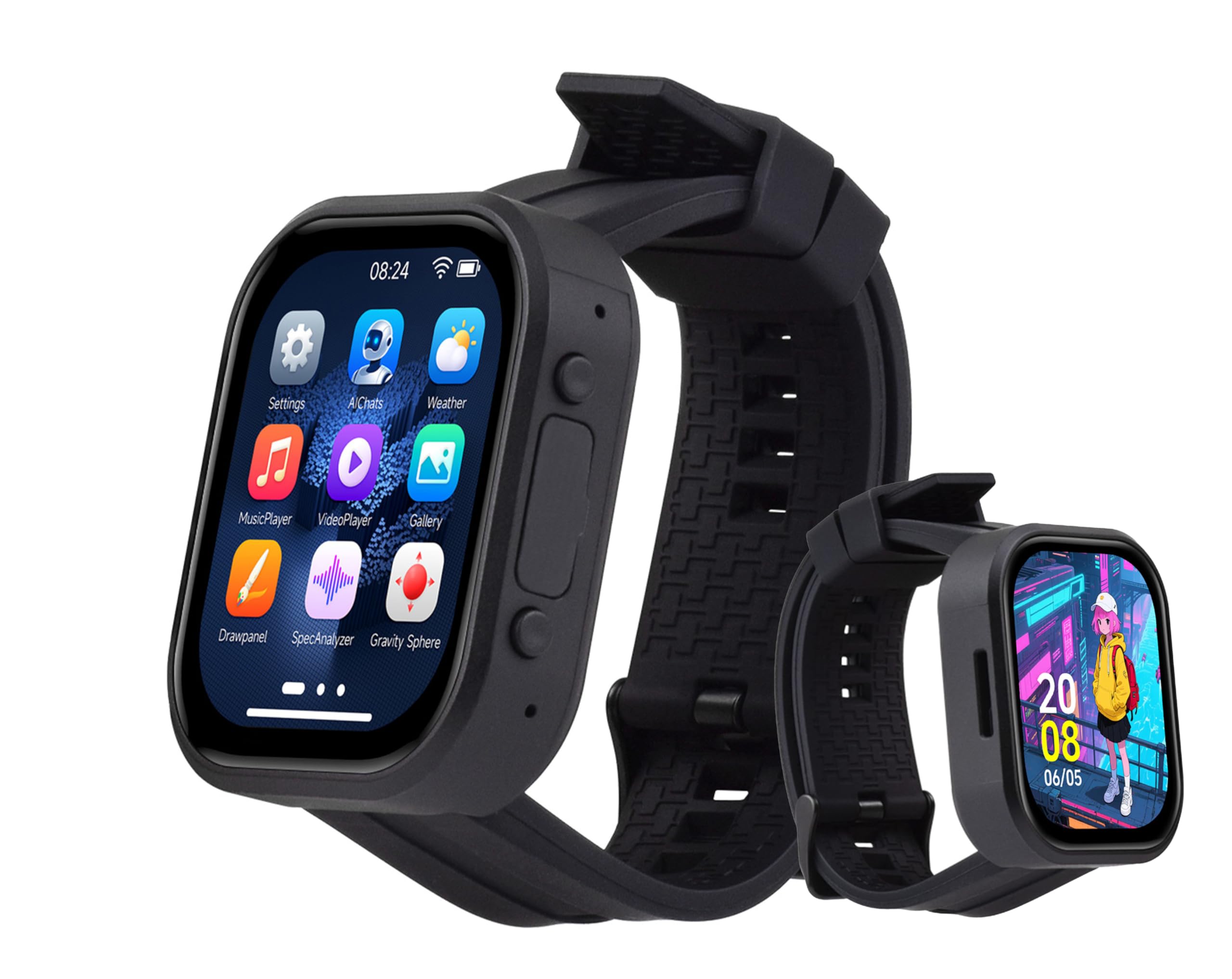 ESP32-S3 2.06inch AMOLED Touch Smart Watch-Style Development Board, ESP32 with 410x502 Touch Screen, Supports Offline Voice Recognition and AI Speech Interaction, for Makers & Developers & DIY-image-33