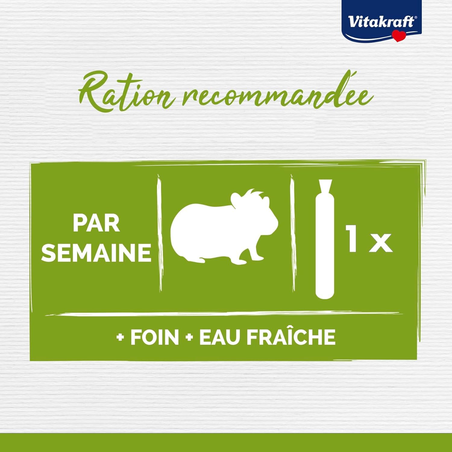 Vitakraft Kräcker Trio Mix Friandise Cochons d'Inde aux agrumes légumes miel - Baguettes vitamines minéraux sans sucre ajouté Lot 10 boîtes 3 baguettes