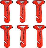 Vista 8 de Family Safe Herramienta de escape de emergencia 3 en 1 - Cortacristales para cinturón de seguridad