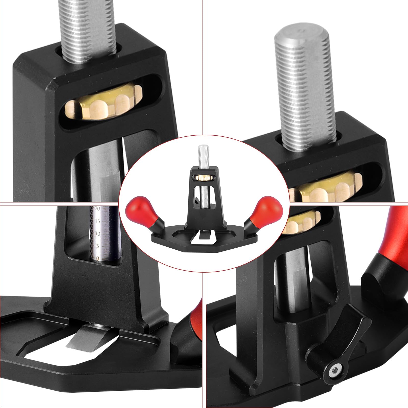 Pialletto A Mano per Legno,Pialla per Legno,Aereo Del Router Regolabile Rasoio per Legno per Lavori Di Falegnameria, Rifilatura, Piallatura E Levigatura Di Superfici.