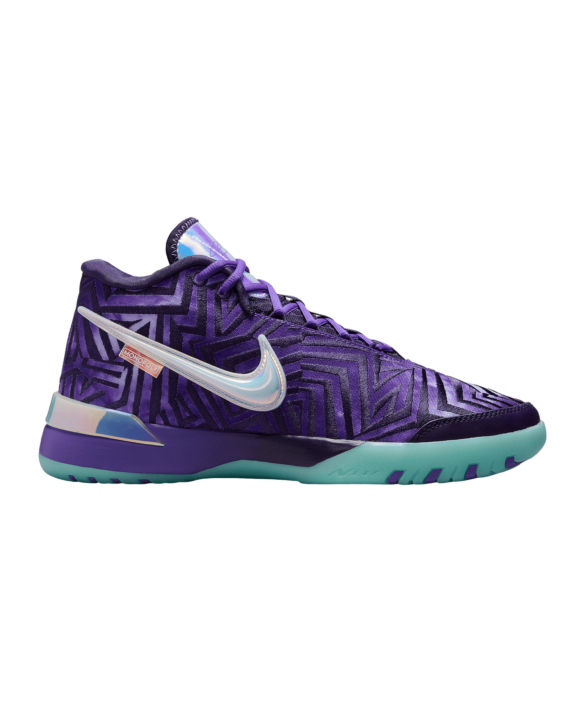 Tênis de basquete Lebron NXXT Genisus EP (IB1272-501, violeta