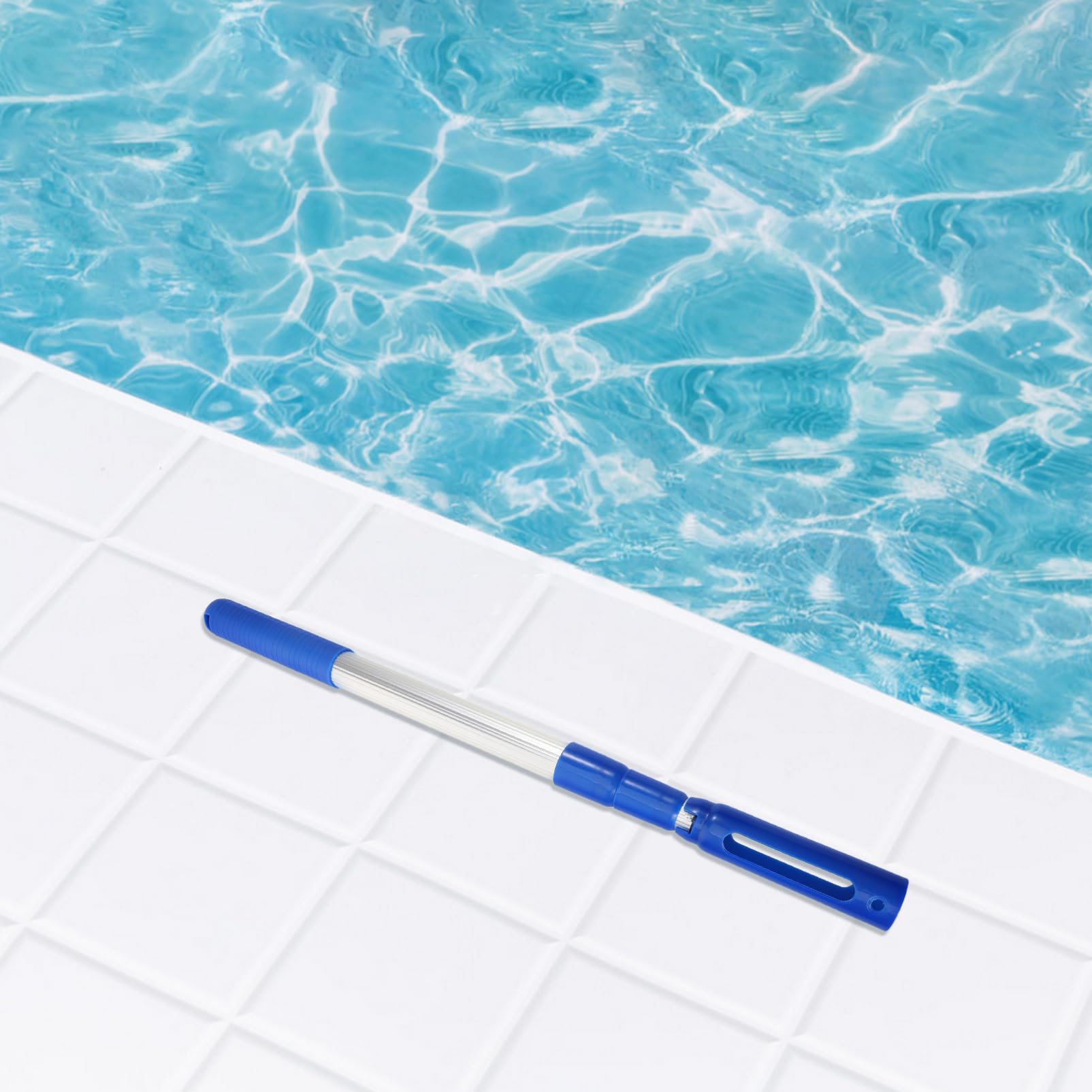Toyvian 4piezas Telescópico De Limpieza De Piscina Varilla De Resistente Extensible para Skimmer y Redes De Pesca Accesorios De De Estanques y
