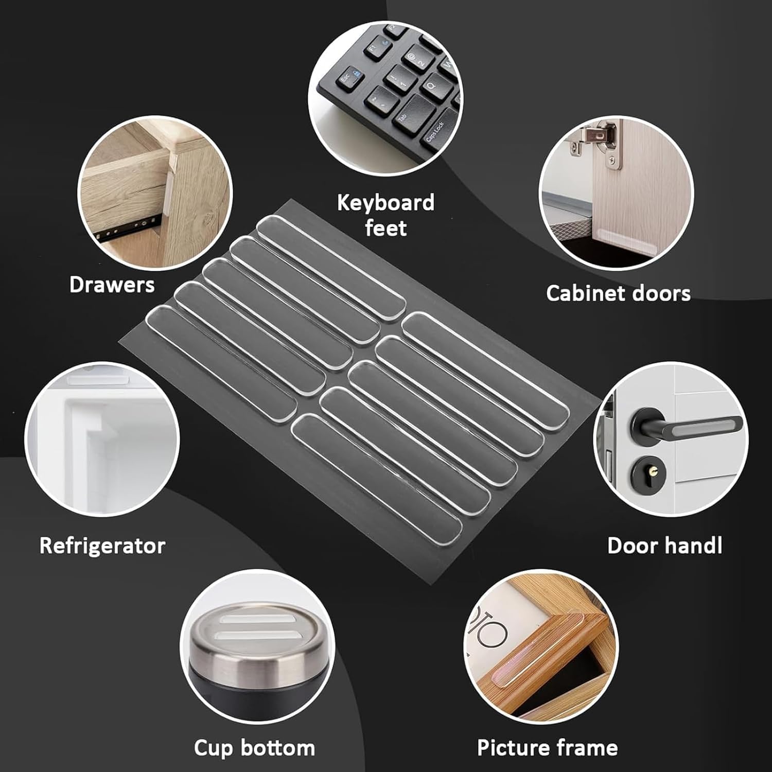 Silicone Wall Protectors - Protect Your Walls! -5 Silicone Wall Protectors - Protect Your Walls! -5