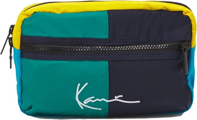 Karl Kani SASZETKA KK Signature Block Hip Bag green 4004371 : Amazon.it:  Valigeria