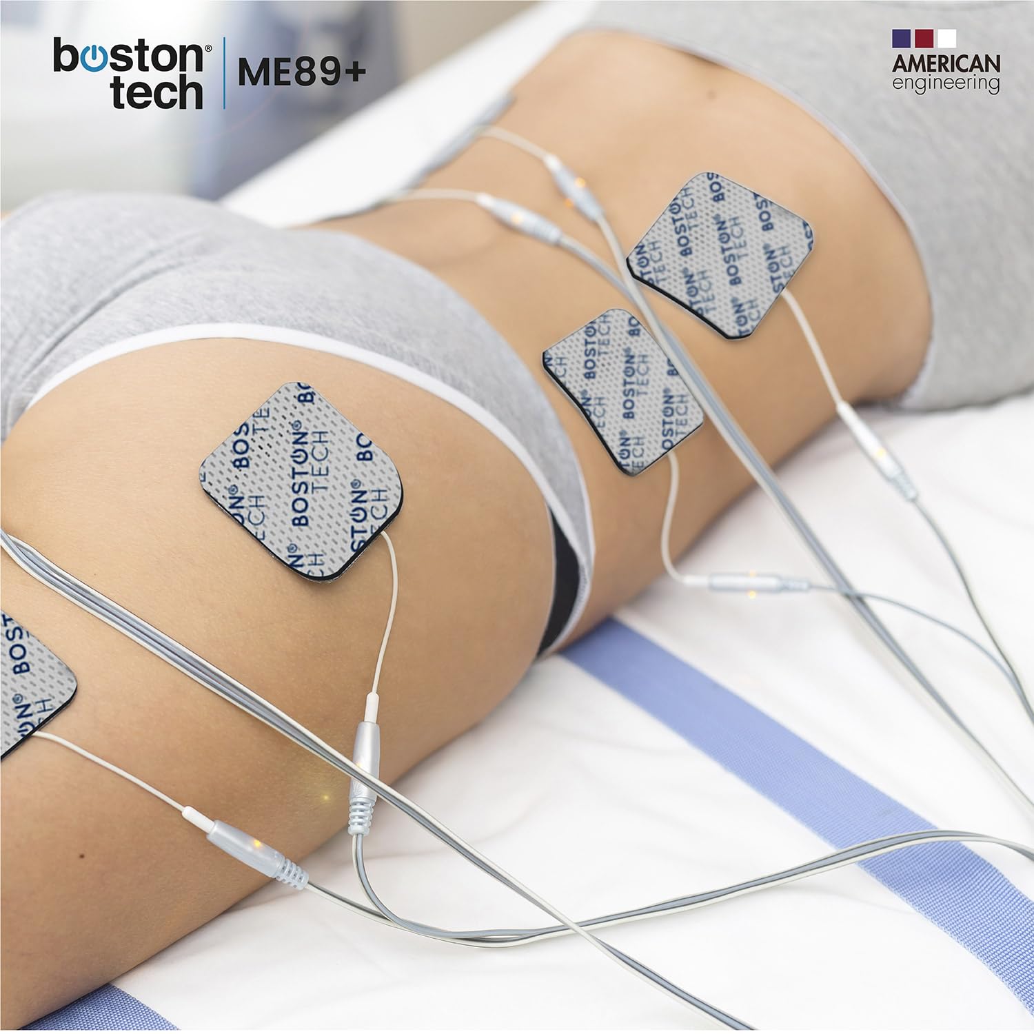 Boston Tech 89+ - Boston tech me-89 plus - electroestimulador muscular digital tens, color negro