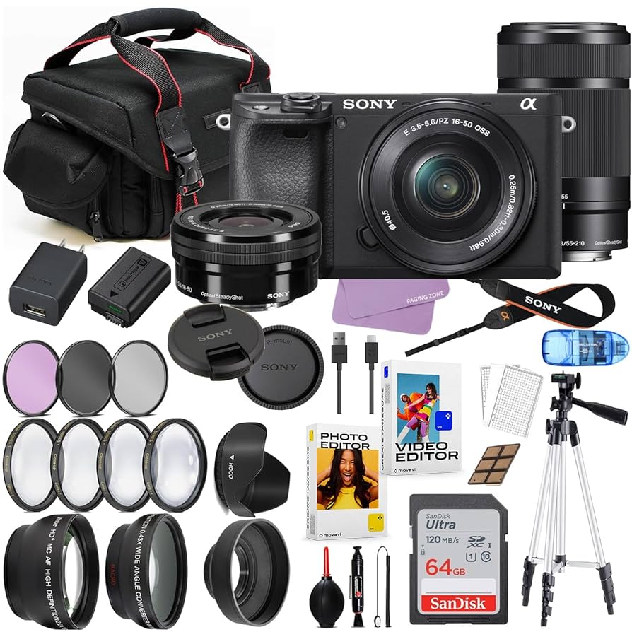 SONY α6400 Sony a6400 Mirrorless Digital Camera (a6400 Camera Body)