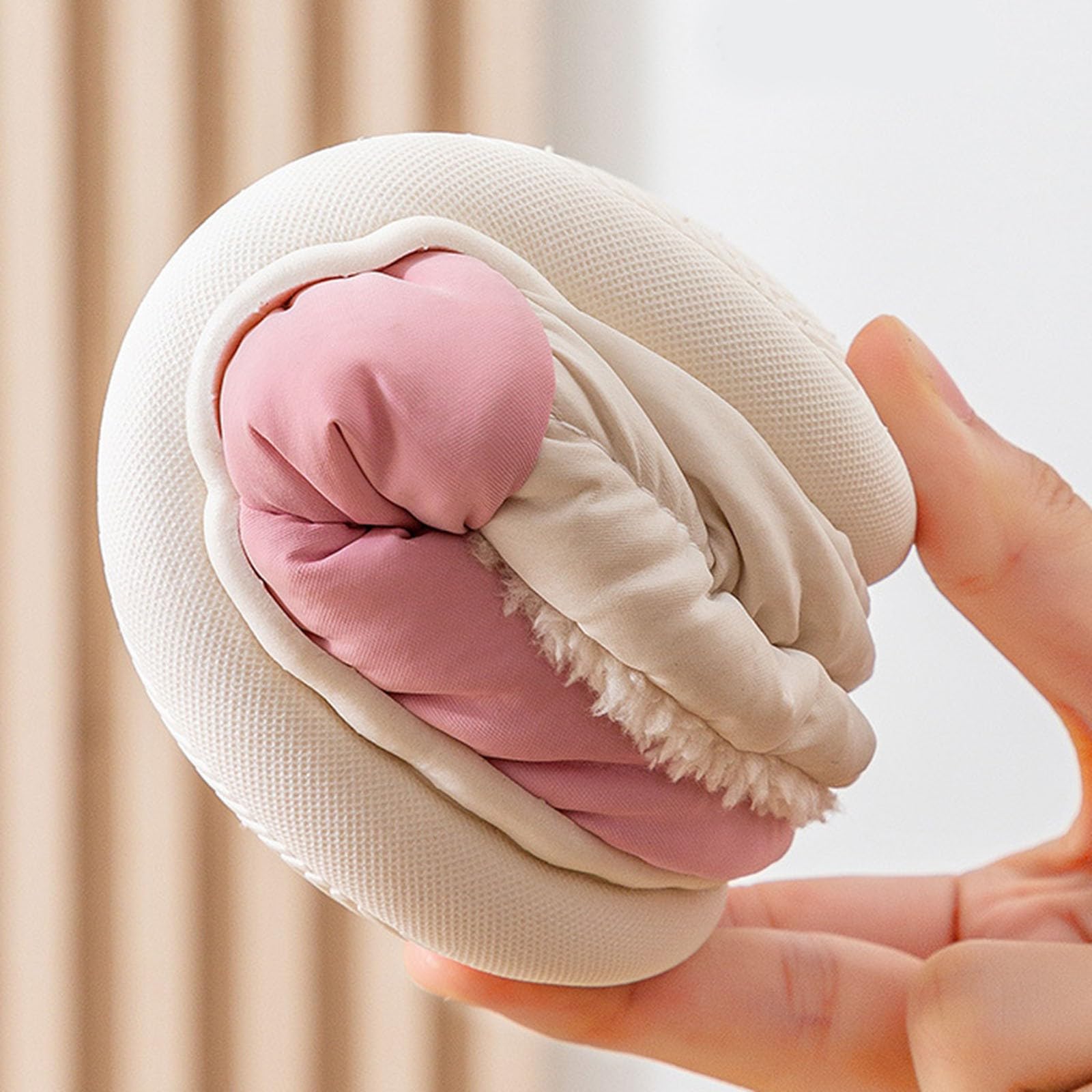 Genérico Pantuflas para niñas y cálidas Ideales Invierno Uso Interior Exterior niños pequeños sin Cordones