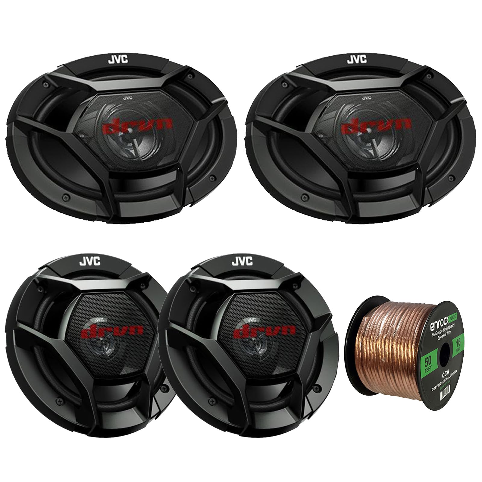 Amazon.com: JVC CS-DR6931 DRVN Series 6x9 500 Watt 3-Way Coaxial