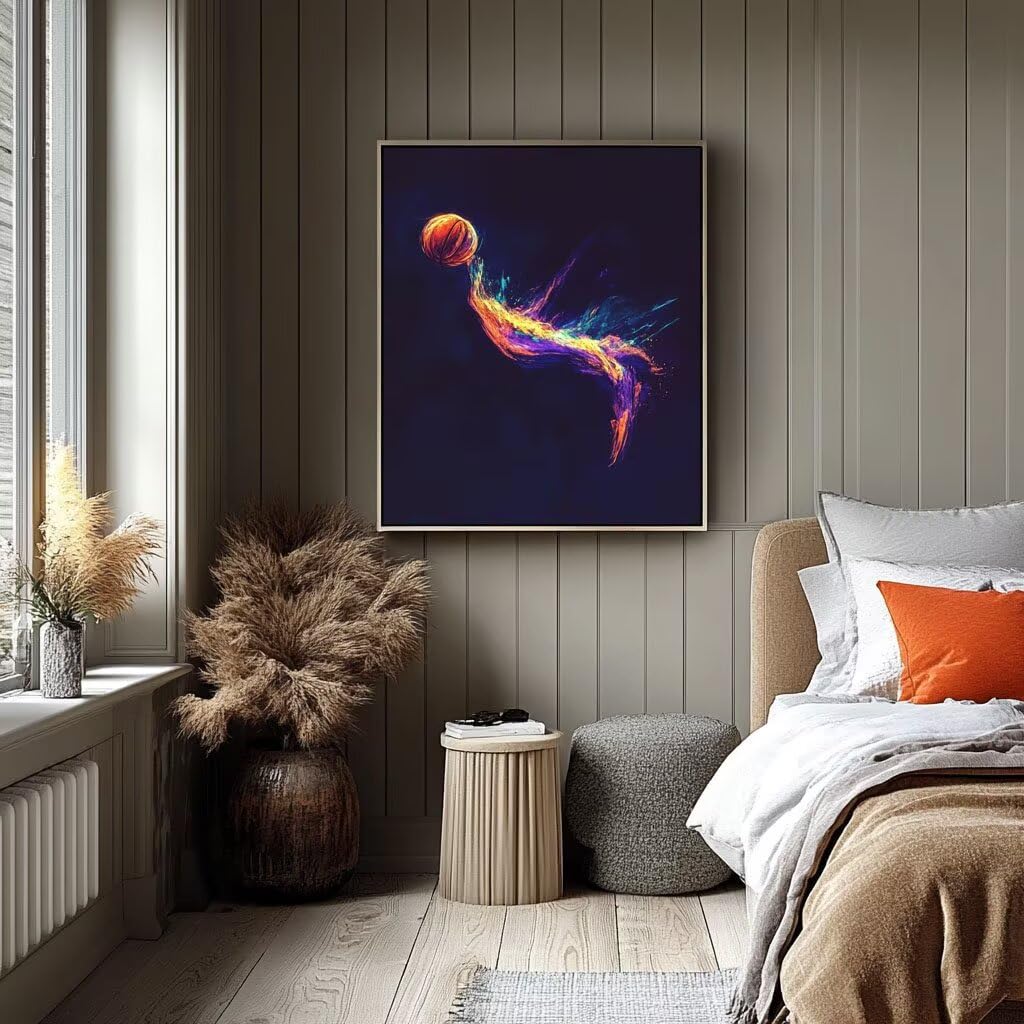 Malowanie po numerach, dla dorosłych, koszykówka, malowanie po numerach, płótno dla dzieci, artykuły plastyczne na ścianę, 137 x 100 cm, DIY, sport, kolorowy obraz na płótnie, rękodzieło dla dorosłych
