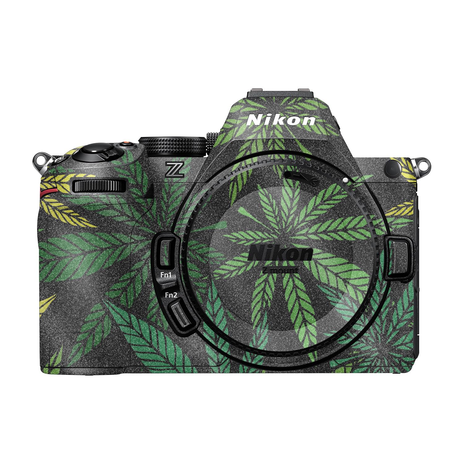 Glossy Glitter Camera Skin Compatible with Nikon Z5 II (2025) - Cannabis Culture - Premium 3M Vinyl Protective Wrap Decal Cover - Easy to Apply | Crafted in the USA by MightySkins