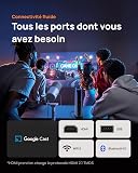 XGIMI MoGo 4 Laser Vidéoprojecteur Collection,550 ISO Lumens, Compatible avec Google TV Netflix, Autonomie de 5 Heures,Kit Extérieur/Intérieur avec Trépied PowerBase, Écran de 70", 4 filtres - 7