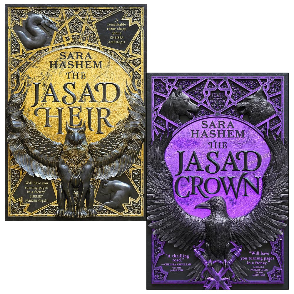 The Scorched Throne Series 2 Books Collection Set By Sara Hashem (The Jasad Heir & The Jasad Crown)