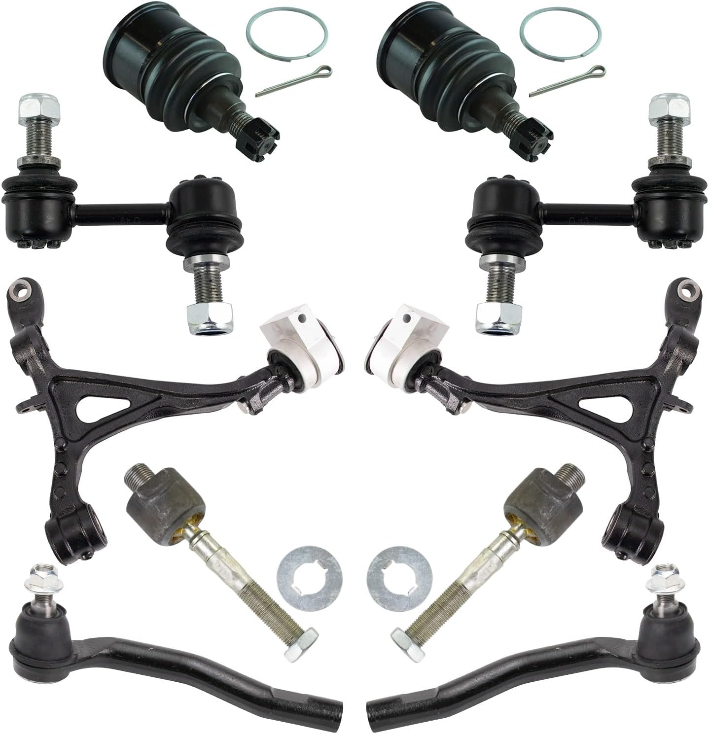 Front Control Arm & Suspension Kit for 09-14 Acura Tl - 10pcs