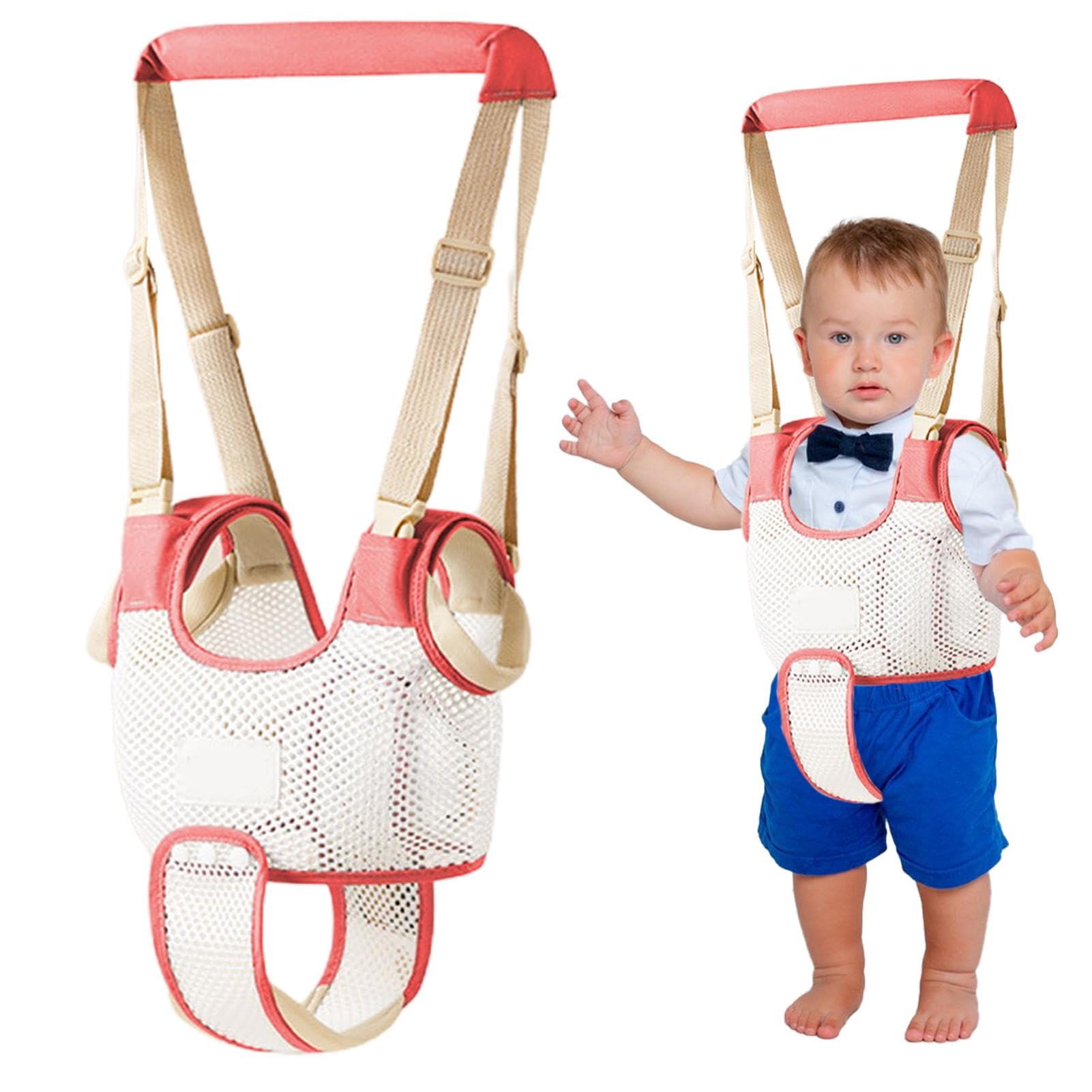 Generic Toddler Walking Harness - Walker Assistant Belt | 4-28 Months, Red, Unisex