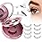 2-Pairs Reusable Magnetic Eyelashes with Applicator: Wendy Fake Magnetic Lashes Natural Look, 079+B01-A