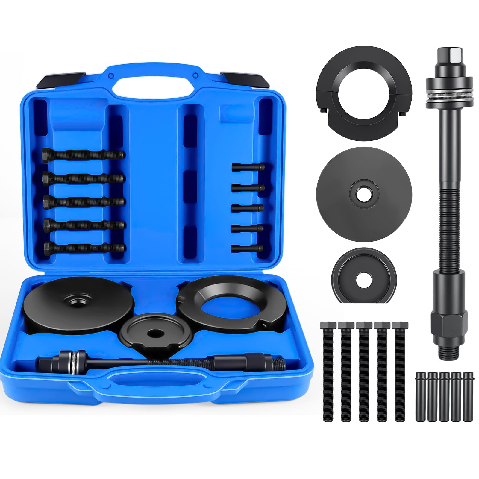 90mm Outil de Roulement de Roue Transporter, Extracteur de Roulement de Roue Compatible avec Citroën pour Opel pour Toyota pour Peugeot