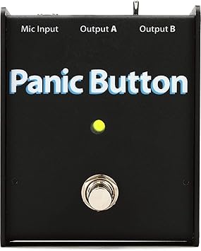 Pro Co Sound CDPB Panic Button Microphone Routing Box