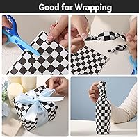 Vista 7 de EUSOAR Papel de envoltura para sándwich, papel de cera seca de 11 x 10 pulgadas, 200 unidades, resistente a la grasa, para hamburguesas negras