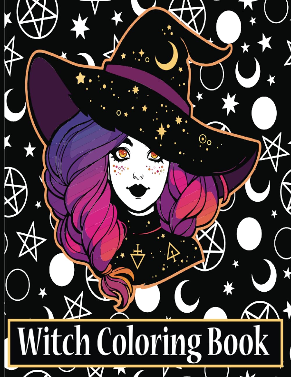 Witch Coloring Book: : A Coloring Book for Adults Featuring Magical Brew, Beautiful Witches and Spellbinding Ritual Scenes (Halloween Coloring Book)