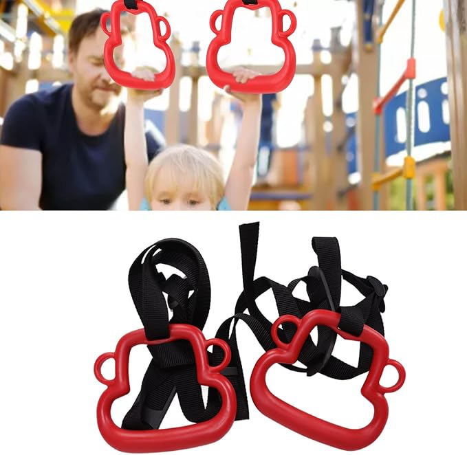 Anillas de Gimnasia para Niños Ajustables Portátiles Outdoor miniatura 4