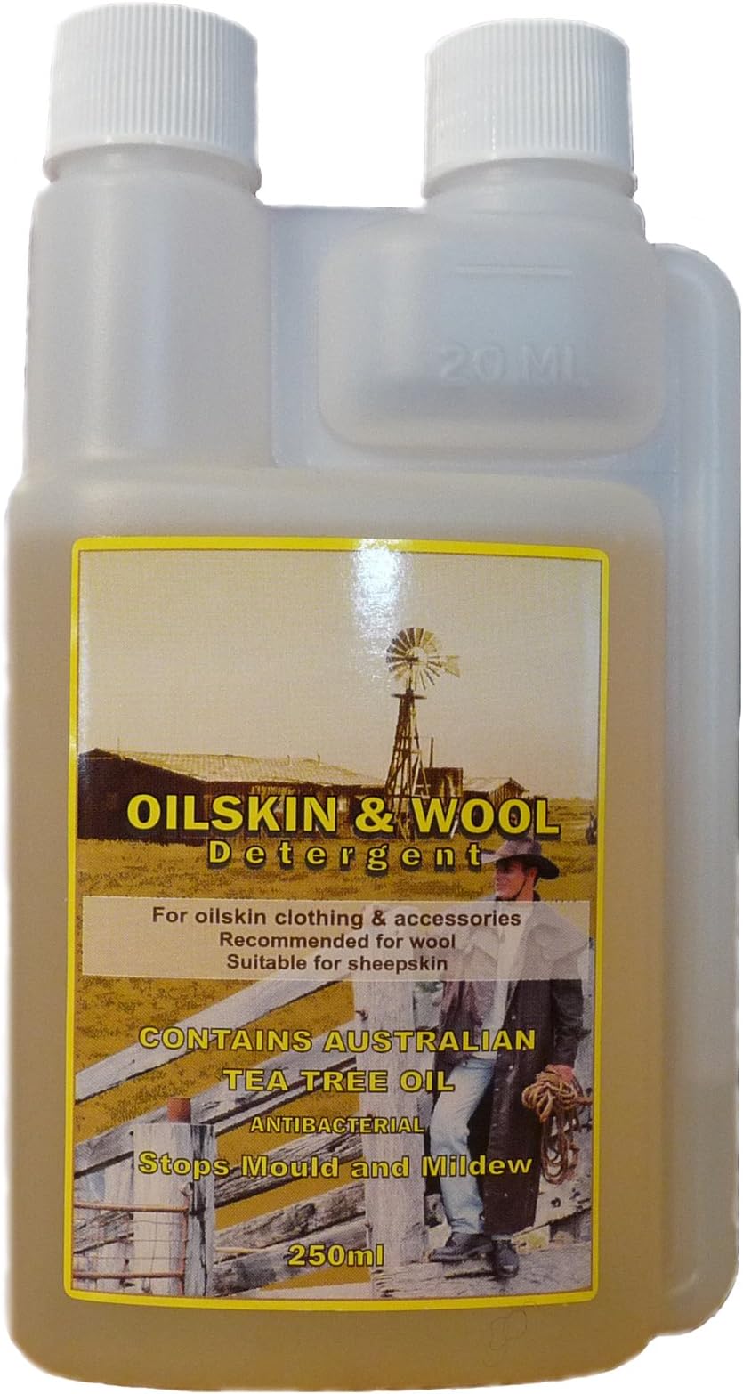 TahoeBayTantech Oilskin Wax Jacket Cotton Cleaner, 250Ml