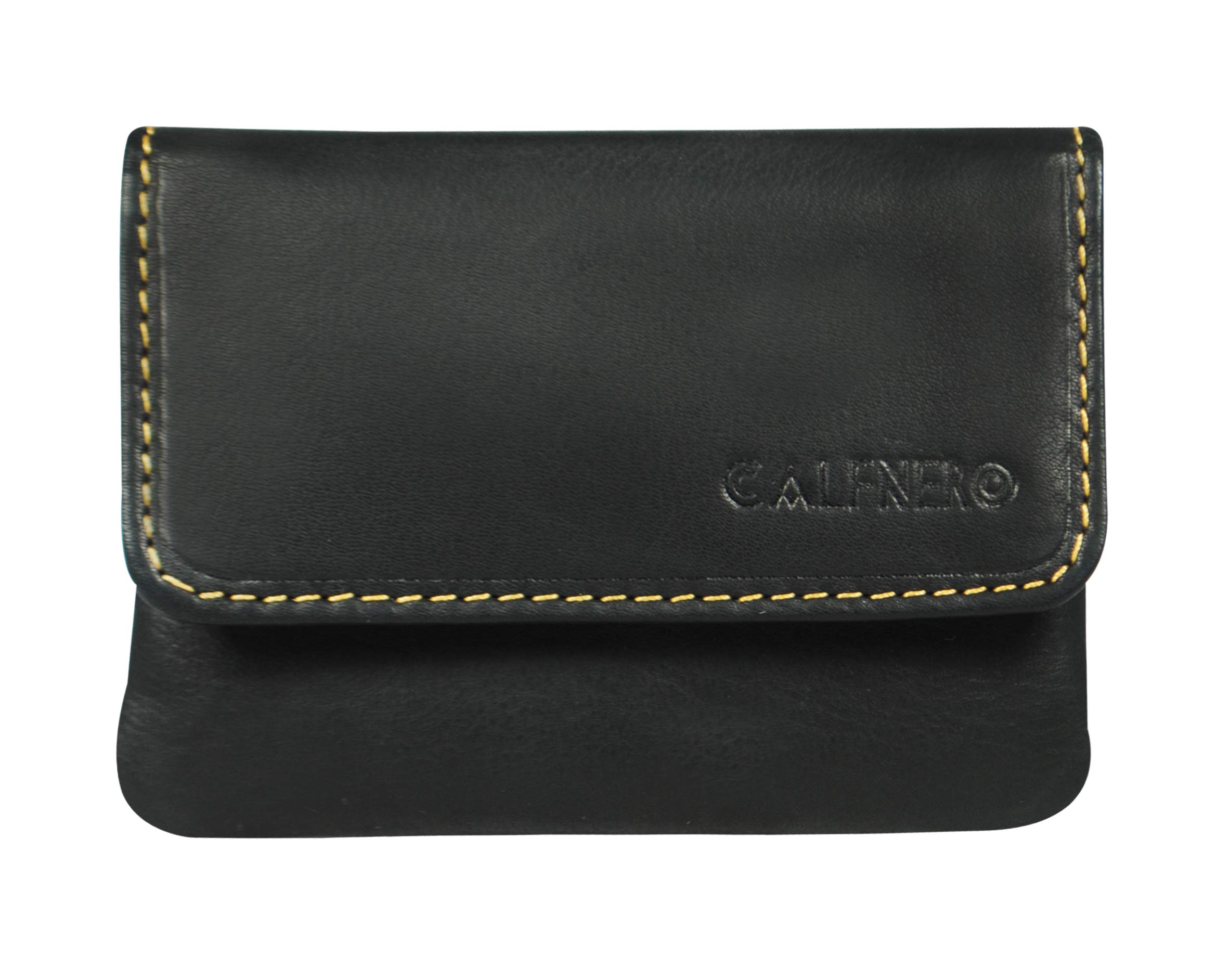 calfnero Genuine Leather Key Case for Men & Women | Compact Key Holder Wallet with Coin Pocket & Zipper Compartment | Leather Key Organizer Pouch for Keys, Coins & Small Essential-picture-5
