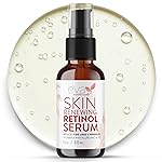 Retinol Serum for Face with Hyaluronic Acid & Vitamin E - For Anti-Aging, Fine Lines, Wrinkles, Resurfacing, Acne Marks and Scars, Skin Brightening, Dark Spot Correction Night Serum - 1oz