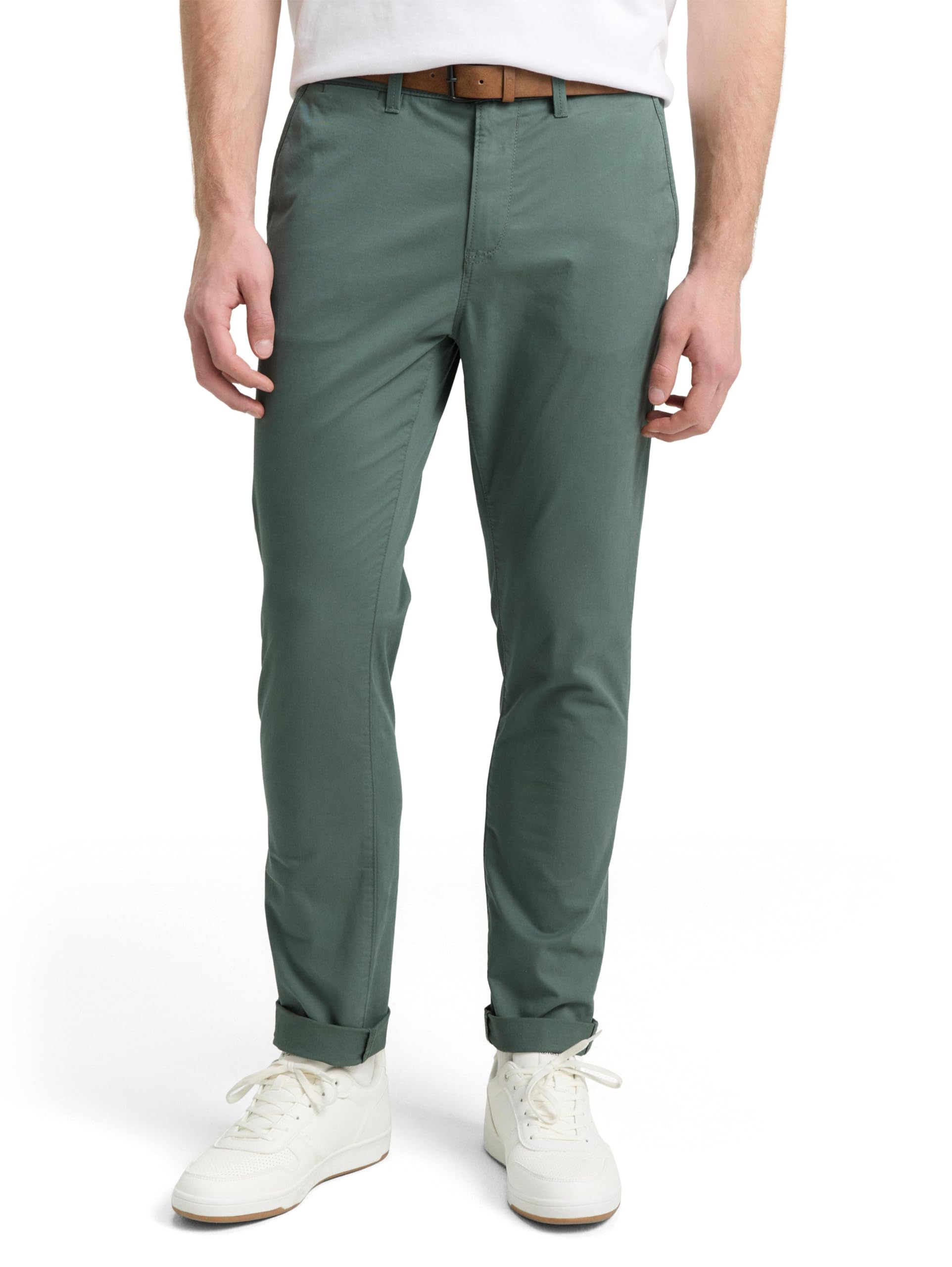 TOM TAILOR Denim Pantaloni da Uomo, 21951 - Lavato Jasper Green, 30W x 36L