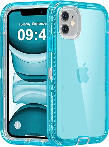 Miniatura 78 de Funda para iPhone 11 Pro Max, resistente a los golpes, protección contra caídas, funda protectora transparente de doble capa compatible con iPhone
