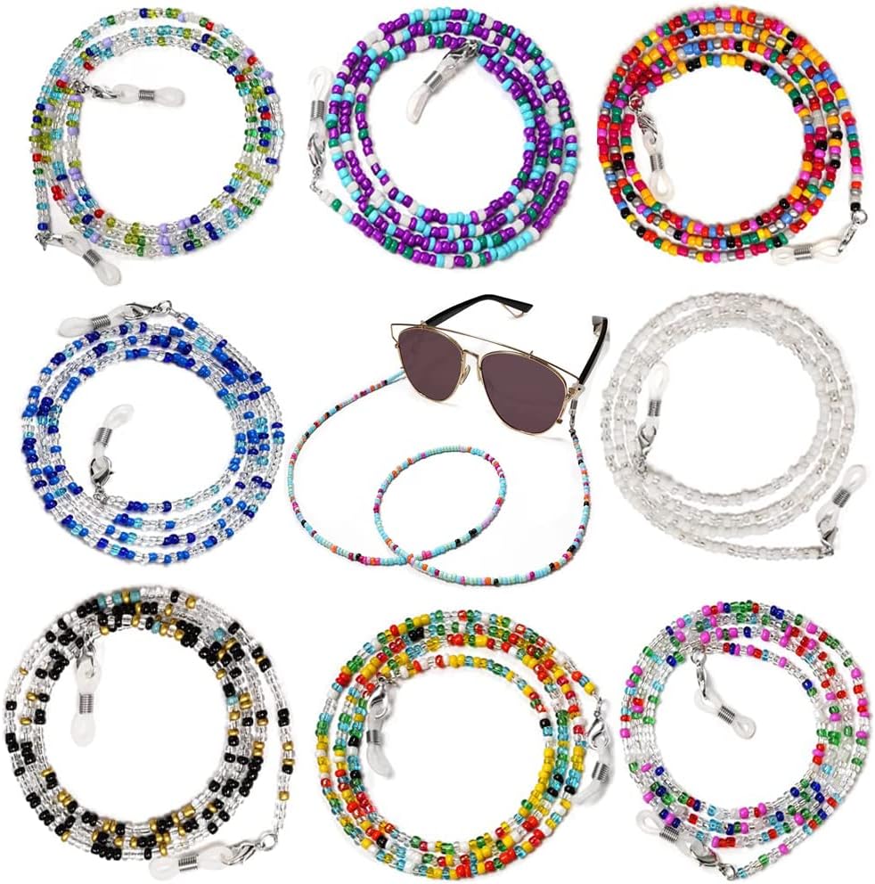 Shop Crystal Bead Glasses Chain in Multi | Accessories | Taking Shape AU