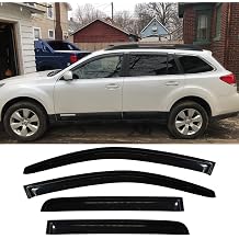 Window Visors Rain Guards fit 2010-2014 Subaru Outback 94484
