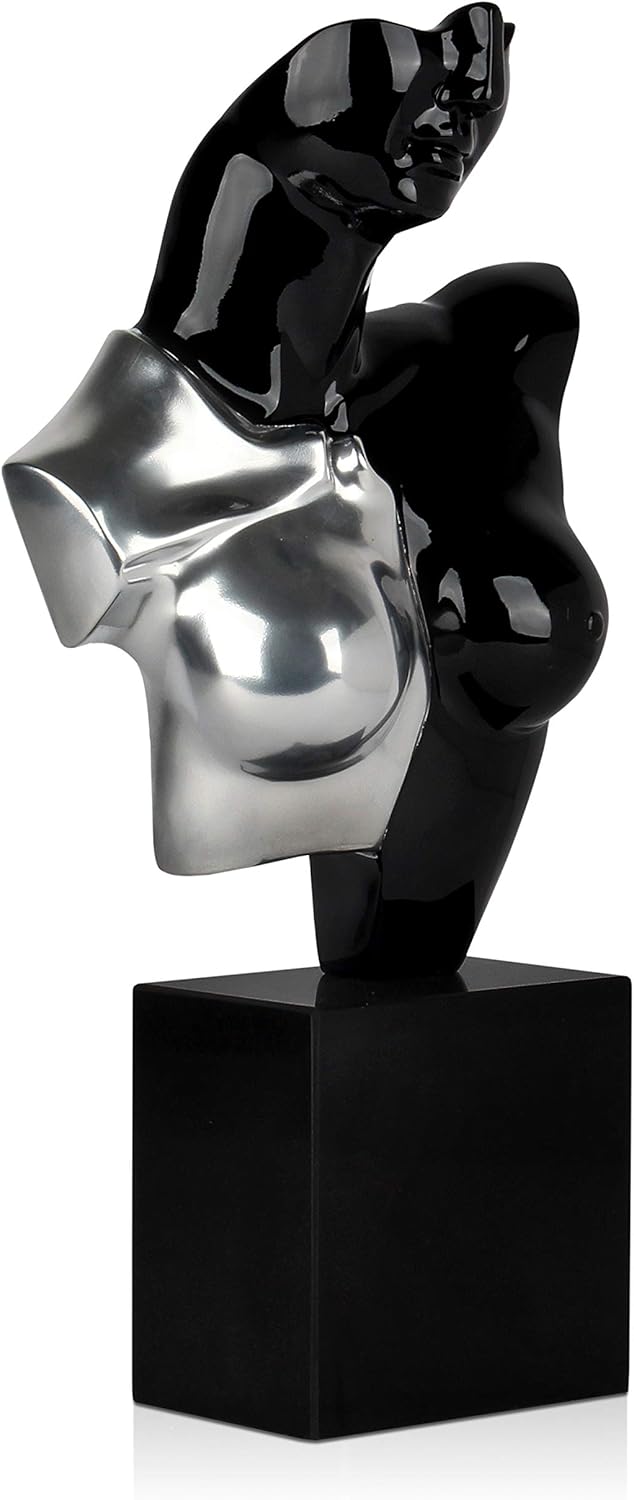 World Art Bust of Amazon Resin Sculptures, Multi-Colour, H50 x W24 x S10 cm