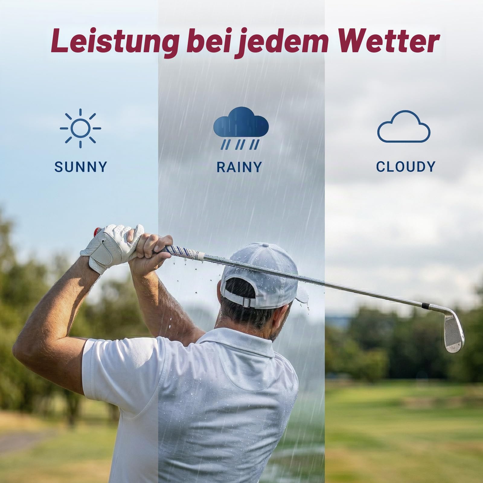 SAPLIZE Golfgriffe 13-teilig mit komplettem Umrüstsatz