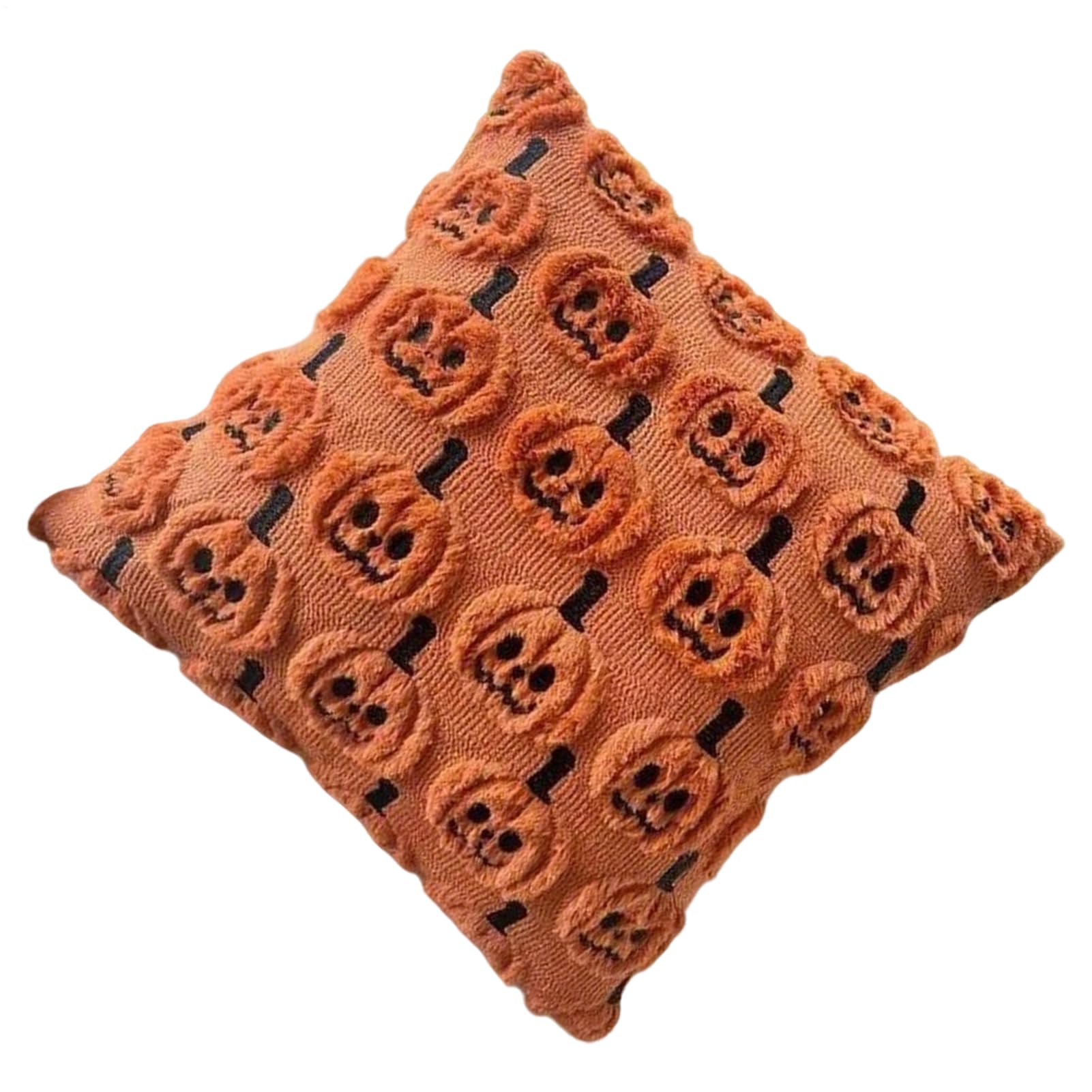 Housses de coussin citrouille douces pour appartement et bureau