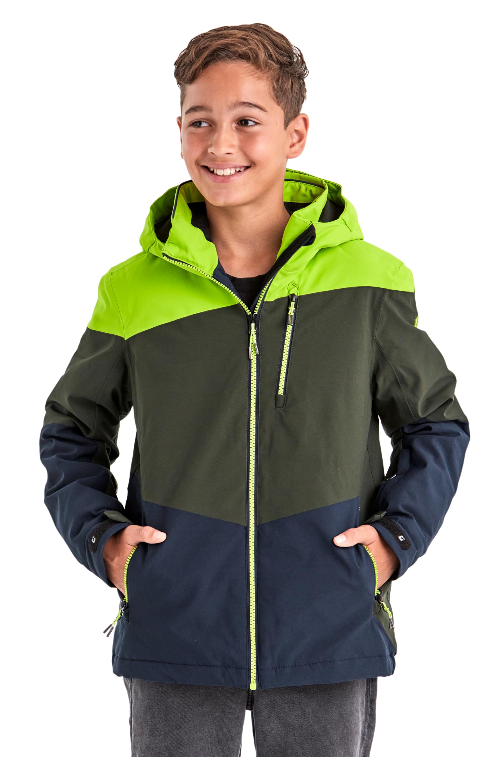 Killtec Jungen Ksw 161 Bys Ski Jckt Skijacke/Funktionsjacke mit Kapuze und Schneefang
