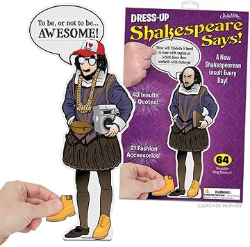 Dress-Up Shakespeare Says by Accoutrements