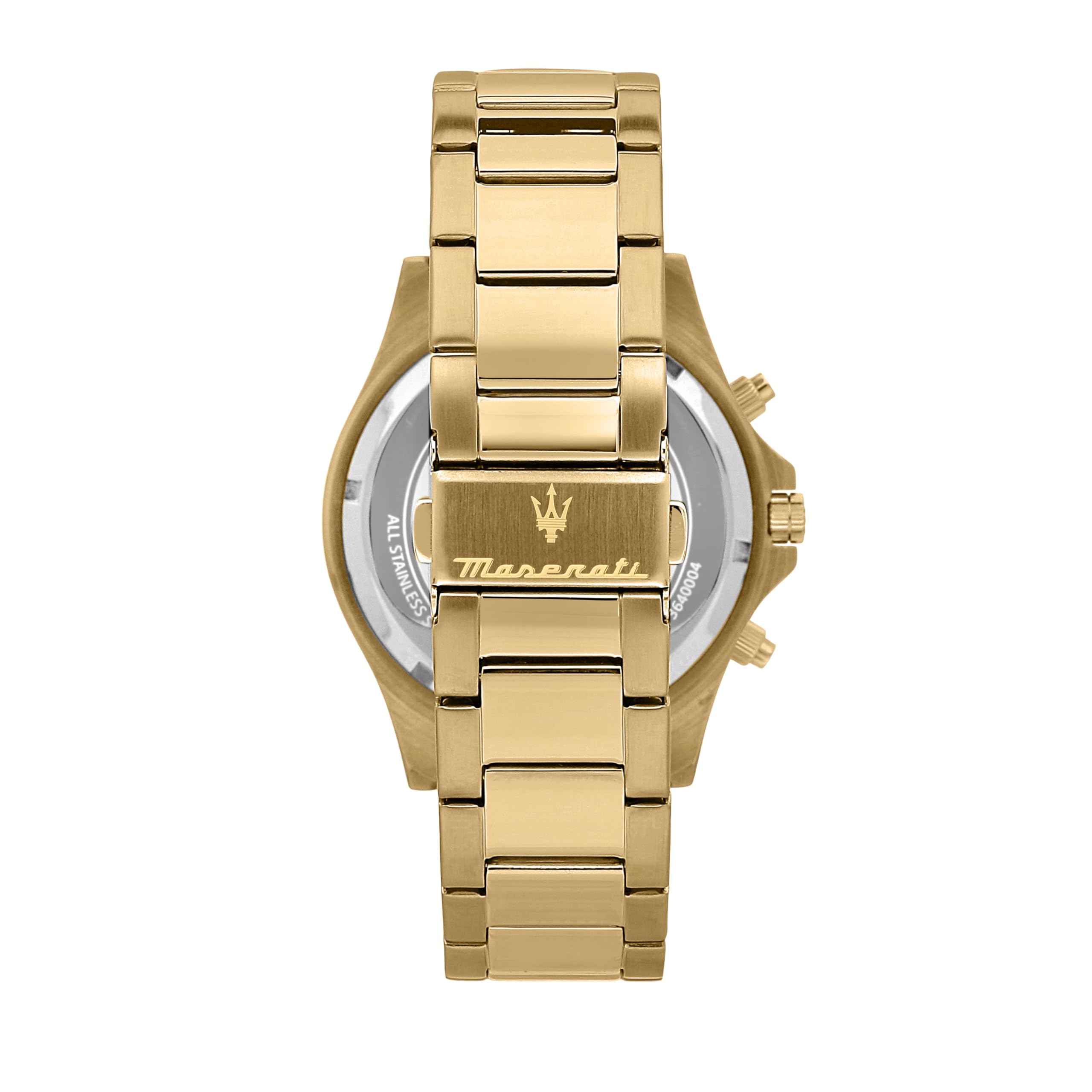 Maserati Orologio da uomo, Collezione Sfida, in Acciaio, PVD oro giallo, con cinturino in Acciaio inossidabile - R8873640005