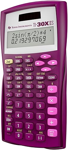 Vista 22 de Calculadora científica Texas Instruments TI-30 X IIS 2-Linea, Negro