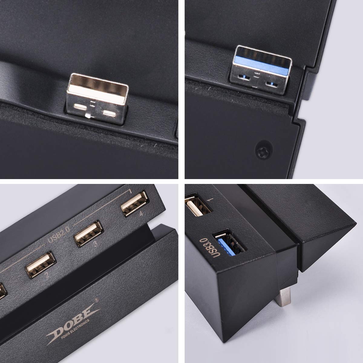 Amazon.co.jp: Iseebiz PS4 初期PS4の本体専用 USBハブ USB拡張