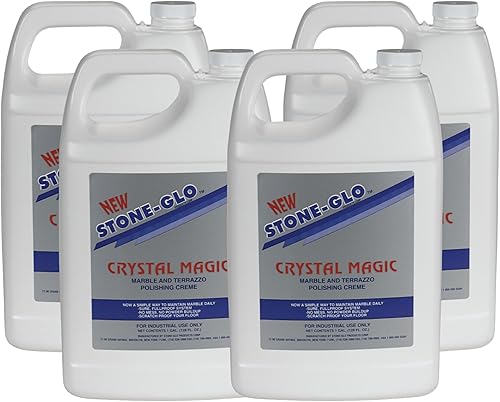 Crystal Magic - Pulidor de suelo para un brillo definitivo, durabilidad y protección, limpiador de suelos de azulejos, eliminación de arañazos