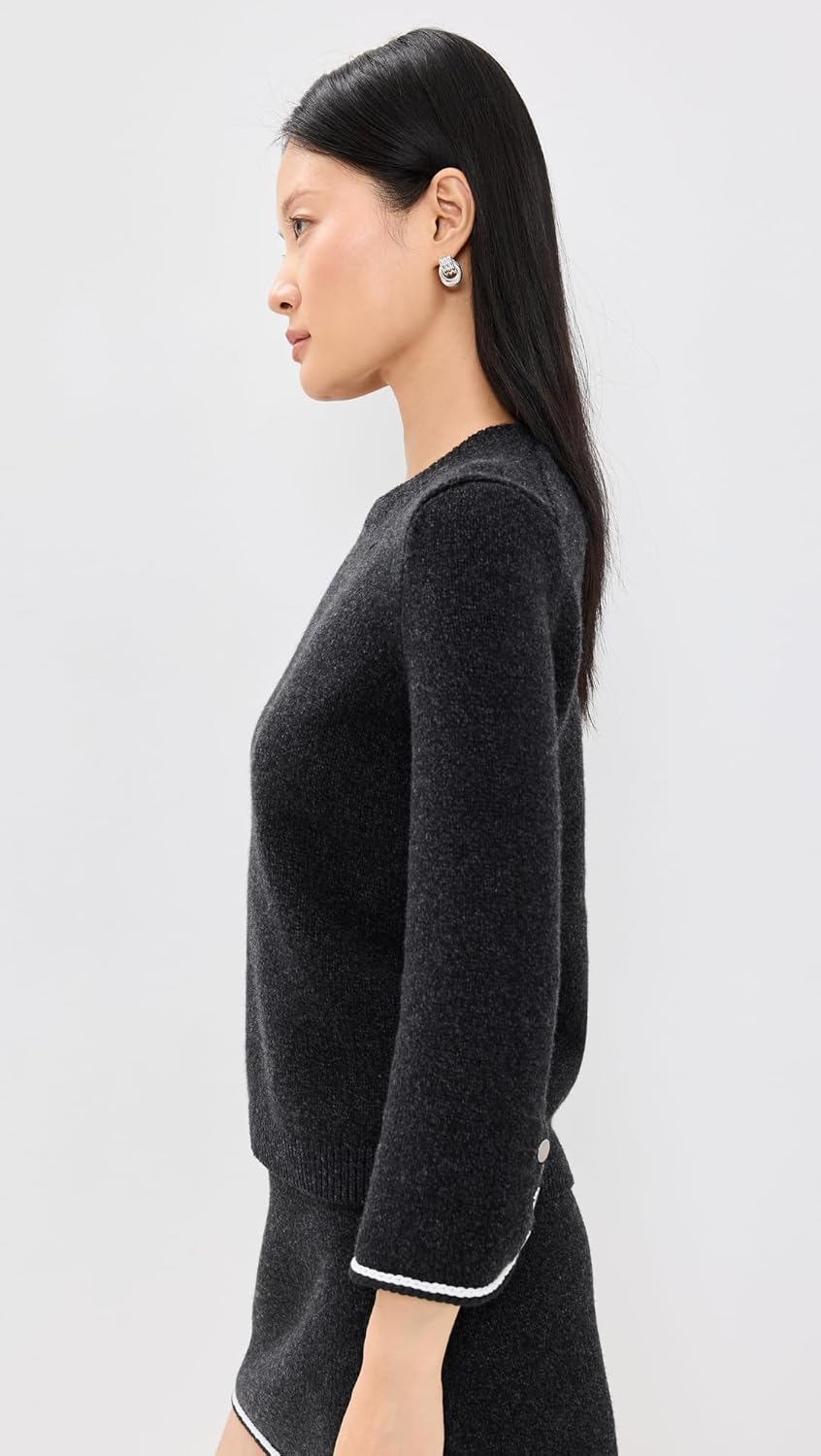 Theory Women's Tweed Top J - Image 4