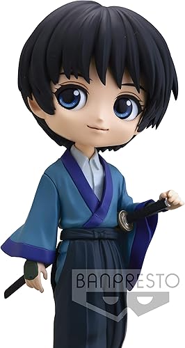 Miniatura 3 de Banpresto Rurouni Kenshin-MEIJI Espadachín Historia romántica- Q posket-SOJIRO SETA-(ver.B)