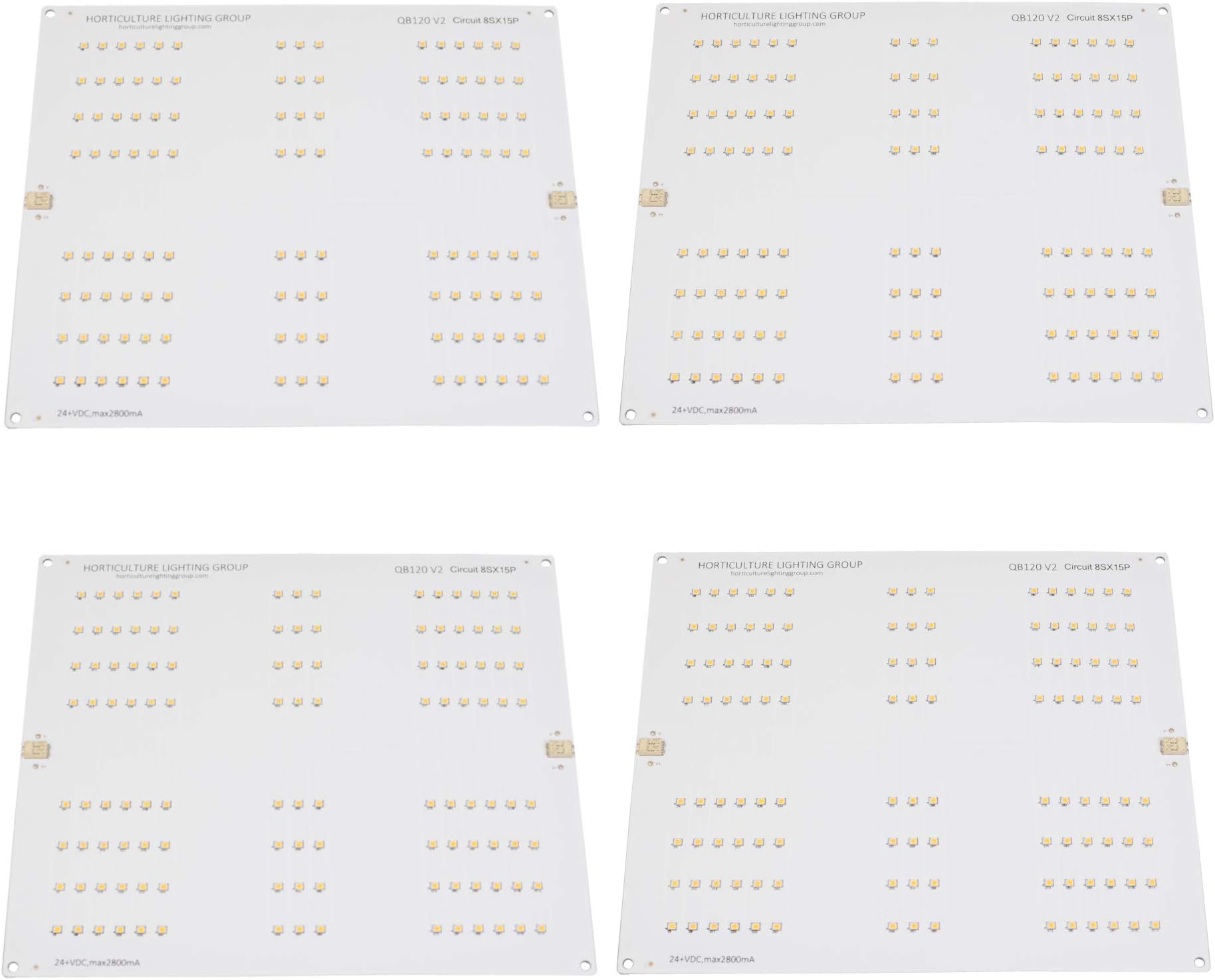 Horticulture Lighting Group 4X QB120 V2 Quantum Boards (4000K)