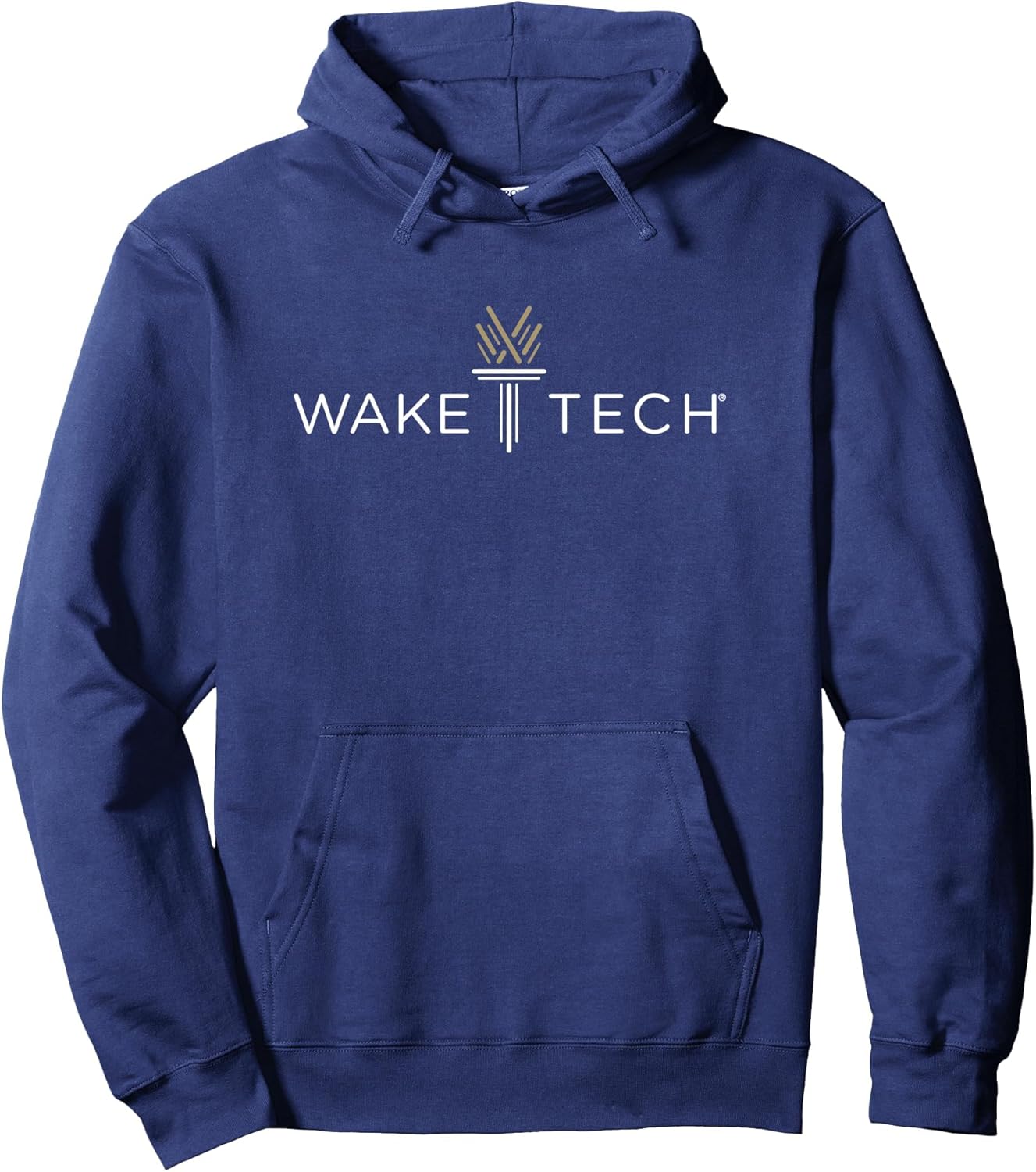 Wake Tech Community College Torch Logo Pullover Hoodie