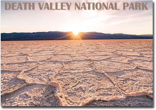 Badwater Basin in Death Valley National Park, California - Imán para nevera tamaño 2.5 x 3.5 pulgadas Badwater Basin in Death Valley National Park, California - Imán para nevera tamaño 2.5 x 3.5 pulgadas