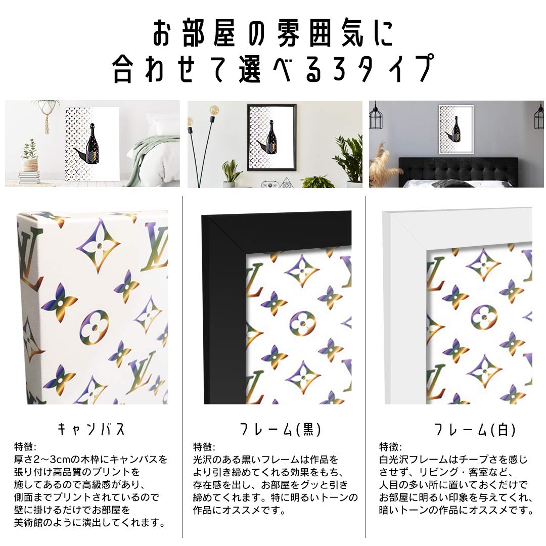 Amazon.co.jp: ARTREX AMEX CARD B キャンバス ポスター S M L XL