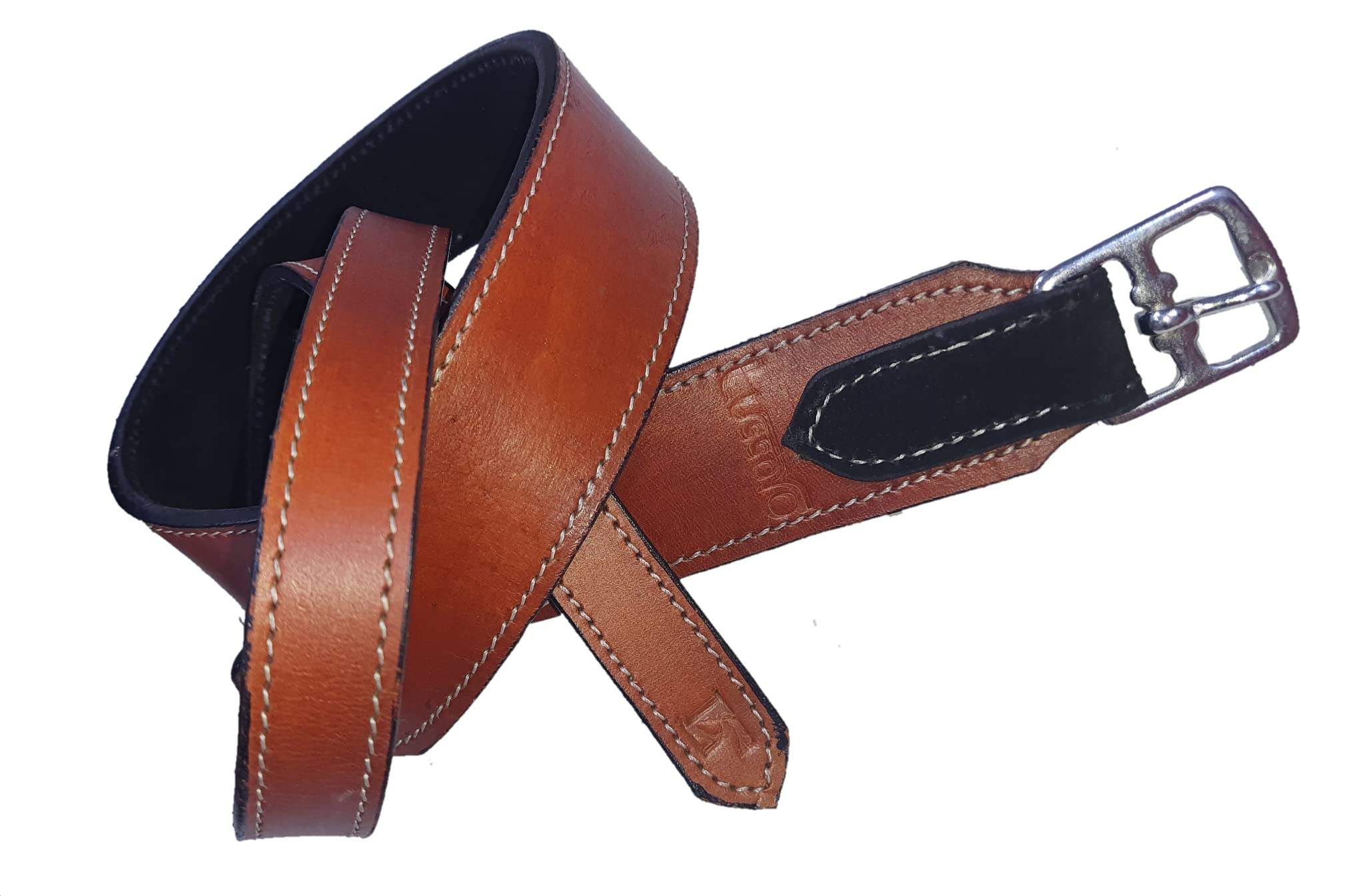 Lussoro All Purpose Stirrup Leathers Jump & Dressage Styles (Tan)