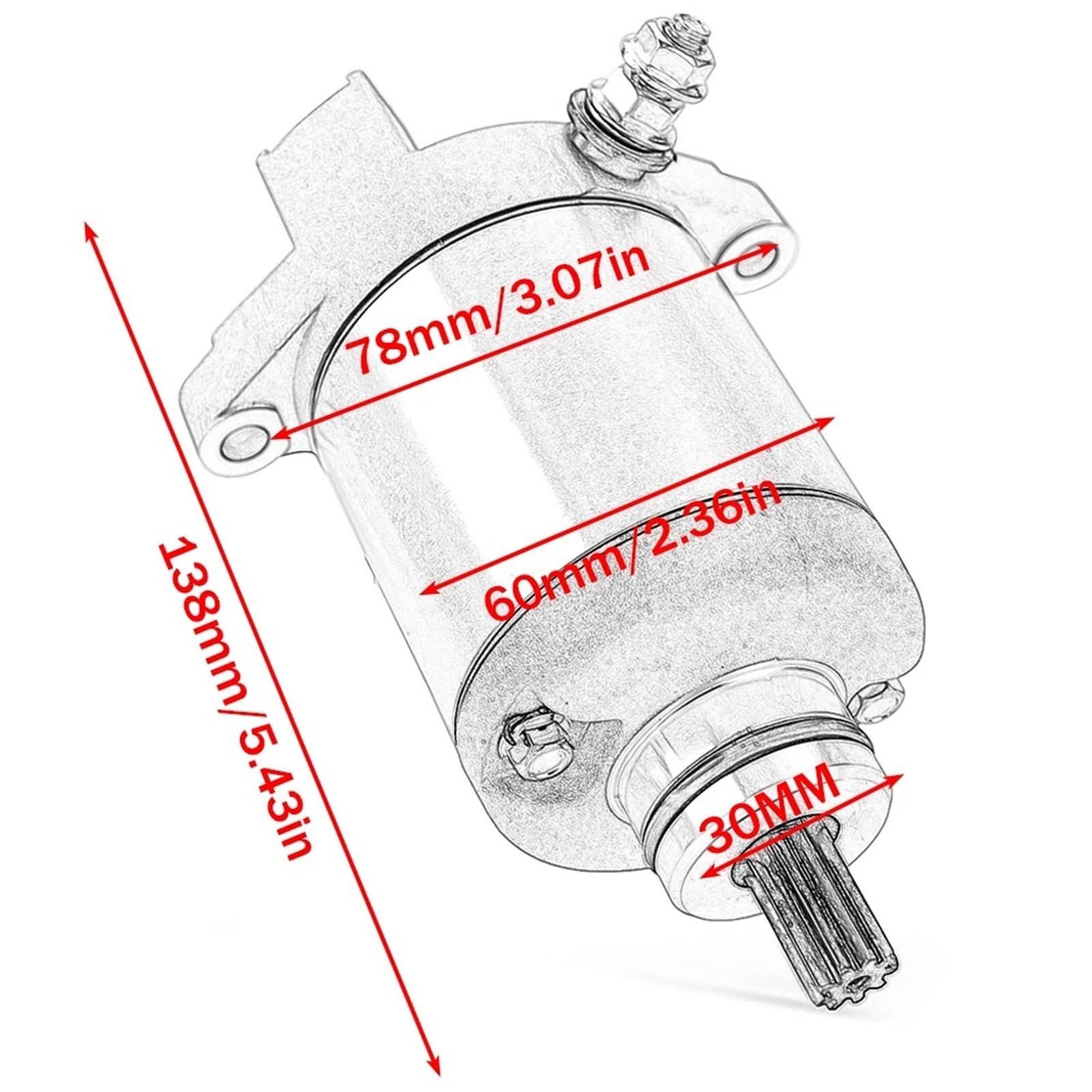 Motorino avviamento Per Piaggio Per Beverly 125 MIC Rst Sport Fly MP3 Per Liberty 125 Rst Per Vespa 125 GTS Per Beverly 200 LX 150 X8 X9 Skipper Motorino Avviamento